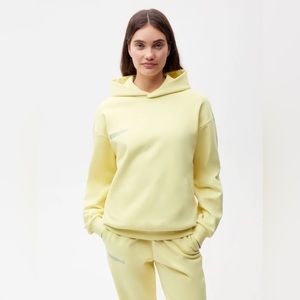 In Conversion Cotton Hoodie - Sunbeam Yellow